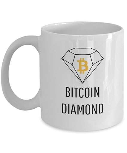 Amazon Com Official Bitcoin Diamond Cryptocurrency Mug Acrylic - 